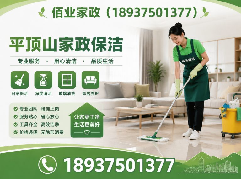 宝丰县平顶山家政保洁展示图